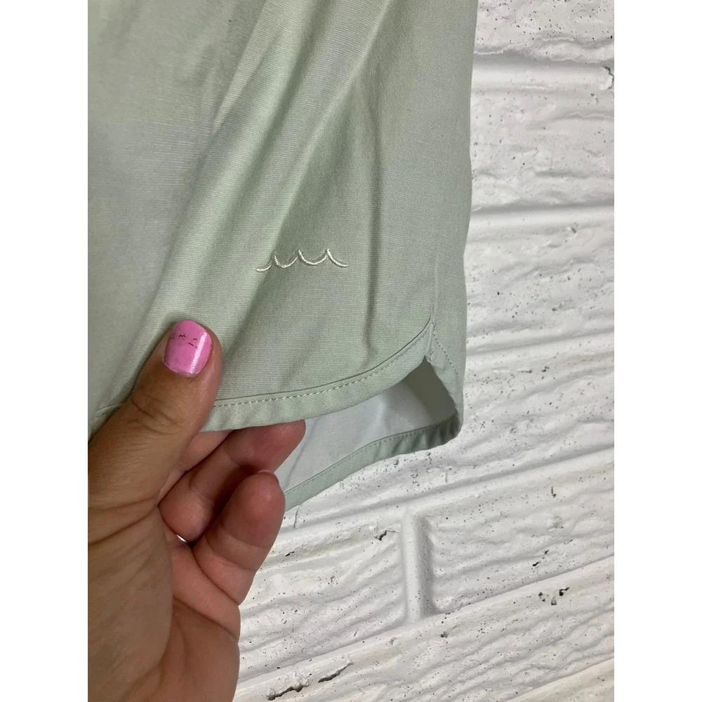 Minnow Swim Shorts Mens L Green Good Colorblock Board Trunks‎ Drawstring